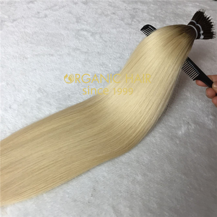 High quality human remy hair-- nano ring hair extensions CC117